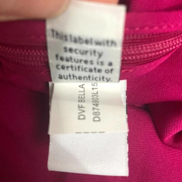 Diane Von Furstenberg Pink Midi Dress - Picture 5 of 13